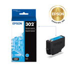 Epson T302 Ink Cartridge - Standard Capacity - Cyan-Brilliant prints on both plain and glossy paper