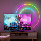 Govee 6.5' Wi-Fi RGBIC Neon Rope Light-Smart Voice Control: Manage your neon rope light with simple voice commands via Alexa, Google Assistant, and Govee Home App