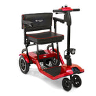 Journey So Lite Folding Power Scooter - Red-Lightweight folding power scooter design supports portable everyday mobility