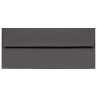 JAM Paper #10 Business Envelopes, 4 1/8 x 9.5, Dark Grey, 500 Pack (36396438H)-Product Type: Dark Base Envelope