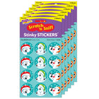 TREND Winter Bears/PepBEARmint Stinky Stickers - 6 Packs of 48-Holiday-themed stickers are seasonal favorites - and smell as good as they look!