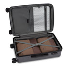 Swiss Gear Hardside Spinner 24" Checked Luggage - Dark Grey-10