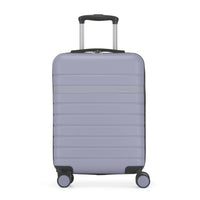 Bugatti Lisbon Carry-on Hardside Luggage - Lilac-Made from a durable blend of ABS and polycarbonate composite
