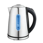 JS Gourmet 1.7 L Electric Stainless Steel Kettle with Blue LED Light-1.7 L capacity