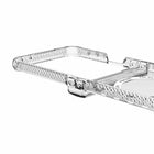 ITSKINS Hybrid_R Hinge Clear with Magnets Case - Galaxy Z Flip 8 - Clear-Made from 100% recycled materials