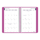 Blueline 2027 Weekly Planner - 8" x 5" - Assorted Colours - Bilingual-100% post-consumer recycled paper