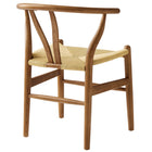 Modway Amish 29" Wood Dining Chair - Walnut-Arrives Fully Assembled
