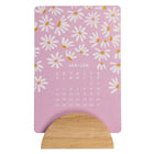 Pep Rally Desktop Calendar - Sweet Boho-12 cards for 12 months: January - December of 2026