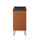 Modway Energize 48" Bathroom Vanity - Cherry/White/Black-Dual Soft-Close Doors