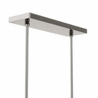 Modway Skylark 6-Light Chandelier - Clear/Polished Nickel-8