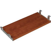 Office Star Napa Collection Keyboard Tray, Cherry-Scratch-resistant, textured thermally fused laminate surfaces