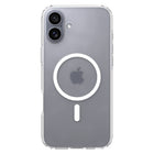 Spigen Crystal Flex MagFit for iPhone 16 - Crystal Clear-1 Year Limited Manufacturer Warranty