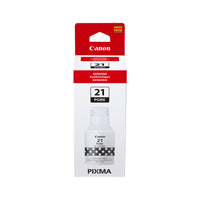 Canon GI-21 Pigment Black Ink Bottle-Pigment Black