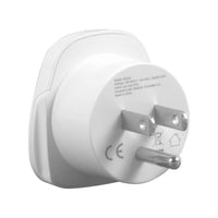 LOGiiX Travel Adapter North America - White-Universal adapter for North American (Type-B) plugs