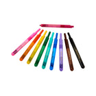 Crayola Clicks Retractable Markers, 10 Count-Crayola Washable Markers are washable from skin, walls, and most washable clothing