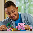 LEGO Minecraft The Baby Pig House - 238 Pieces-Players build a LEGO Minecraft pig house that’s packed with fun inside and out