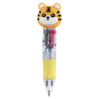 Merangue Mini Multi-Colour Animal Pens - 2 Pack-Cute animal toppers featuring panda and tiger designs