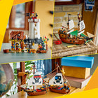 LEGO Creator Iconic Pirate Ship-Each pirate model comes packed with features for added fun