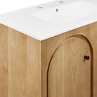 Modway Appia 36" Bathroom Vanity - Oak/White-8