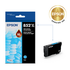 Epson T852 DURABrite Ultra Ink Cartridge - High Yield - Cyan-High yields for affordable high-volume printing