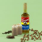 Torani Classic Hazelnut Syrup with Pump - 750 mL-More than just coffee: Perfect for lattes, frappes, teas, coffee, hot cocoas, desserts and other frozen blended drinks