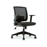 TygerClaw Low Back Mesh Office Chair - Ergonomic-All-day comfort unlocked with breathable mesh and plush bonded leather that stays comfy for hours