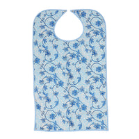 BIOS Living Clothing Protector - Blue Floral-Keeps mealtimes neat