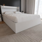 Nexera Hunter 2-Drawer Storage Bed - Full Size - White-User-Friendly Features: Easy opening and closing, even on carpeted floors. Promotes a seamlessly organized and clutter-free environment