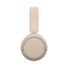 Sony WHCH520 Wireless Headphones with Microphone - Beige-Designed to be lightweight and comfortable for all-day use.