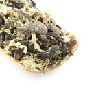 Tao Tea Leaf Organic Chocolate Chai Tea - Loose Leaf - 50g-The base of the blend is Pu'er tea, known worldwide for its digestive and invigorating qualities. Then we add yerba mat , a wonderfully sweet and energizing drink from Argentina. Finally these two are mixed with Indian spices and cocoa pieces