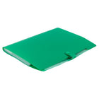 JAM Paper Letter Size File Folders - Snap Tab Closure - Green with Clear-Efficiently organize any important documents, notes, checks, cash, receipts, deposit slips and more with this coloured file sorter. Use it at the office, around the home, and at school.