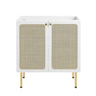 Modway Chaucer 30" Bathroom Vanity Cabinet - White-9