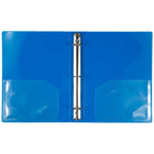 JAM Paper Mini Plastic 1" 3-Ring Binder - Blue - 24 Pack -Colour: Blue, Be stylish and organized with colourful binders