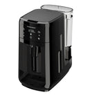 Hamilton Beach One Press Dispensing Coffee Maker - 12 Cups - Black-Front-facing window lets you easily see how much coffee is left in the 12 cup coffee reservoir