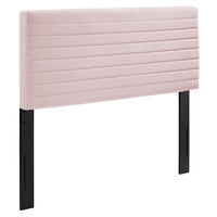 Modway Tranquil Twin Headboard - Pink-Channel Tufted Twin Headboard