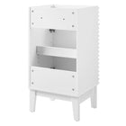 Modway Render 18" Bathroom Vanity Cabinet - White-Fixtures Not Included