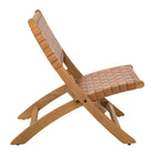 Zuo Sunflare Lounge Chair - Brown-3 year limited warranty