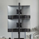 IntekView MS200 Vertical Pole Mount Dual-Screen Monitor Mount -10