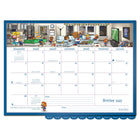 MotherWord 2026-2027 Deluxe Ultimate Family Fridge Calendar - 13-1/2" H x 18" W - French-French only