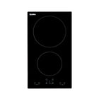 Danby 12″ Radiant 2 Burner Cooktop - Black-Two-Burner Design: (2) 6.5” burners