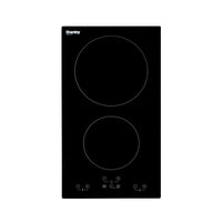 Danby 12″ Radiant 2 Burner Cooktop - Black-Two-Burner Design: (2) 6.5” burners