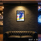 Oliver Ekman-larsson Toronto Maple Leafs - Framed Canvas - 22" x 31"-Finished size: 22.5x31.5