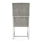 Manhattan Comfort Element 19.68" Modern Velvet Upholstered Dining Chair - Steel-Delivered to you Fully Assembled! No Assembly Required