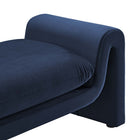 Modway Waverly Performance Velvet Bench - Midnight Blue-Weight Capacity: 661 lbs.