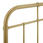 Modway Alessia Metal Full Headboard - Gold-7 Mounting Positions