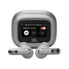 JBL Live Beam 3 True Wireless Noise Cancelling Closed-Stick Earbuds - Silver-The JBL Live Beam 3's 10mm dynamic drivers are powered by JBL Signature Sound. Each driver is perfectly tuned to deliver deep bass, balanced mid-range, and refined high frequencies—all at any volume level. JBL Spatial Sound makes you feel like you're at a concert as the sound comes from virtually everywhere around you