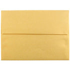 JAM Paper A6 Metallic Invitation Envelopes - 4.75" x 6.5" - Stardream Gold - 25 Pack -Colour: Stardream Gold