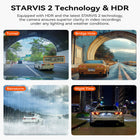 Vantrue N2X 2.7K/1080P Dual Front and Interior Dash Cam with 64 GB SD Card-Gps data can be used as reliable evidence during accident investigation or travel documentation