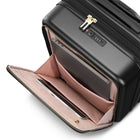 Samsonite Mobile Solutions 2 Spinner Carry On - Black-Wet pocket is made from water-resistant materials - keeps liquids and toiletries contained