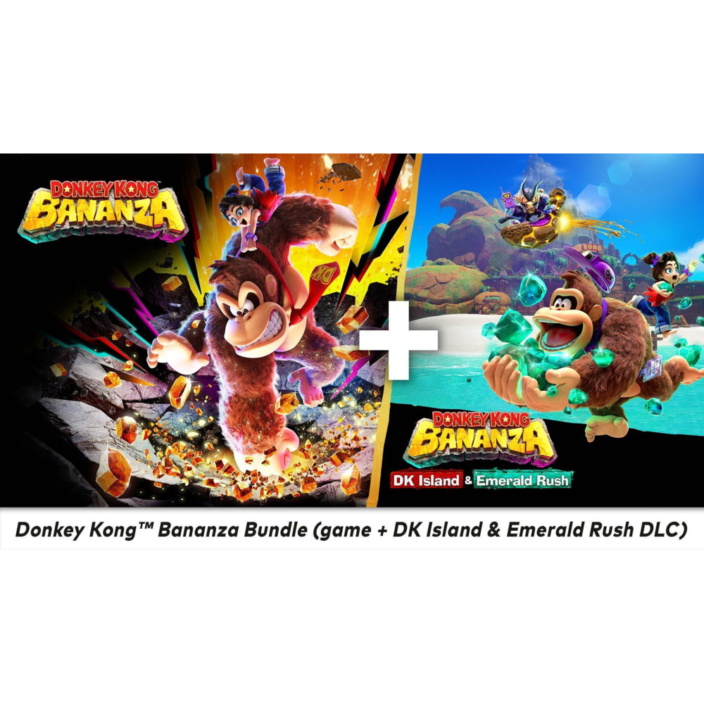 Donkey Kong Bananza Bundle (game + DK Island & Emerald Rush DLC